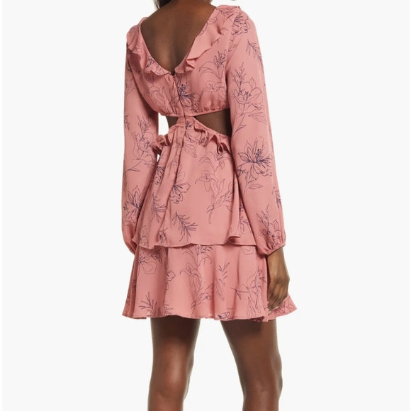 Open Edit Floral Cutout mini NWOT - Picture 2 of 3